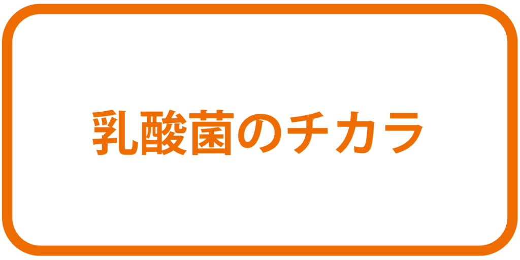 乳酸菌のチカラボタン